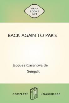 Back Again to Paris by Giacomo Casanova