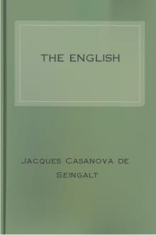 The English by Giacomo Casanova