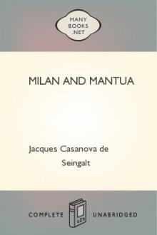 Milan and Mantua by Giacomo Casanova
