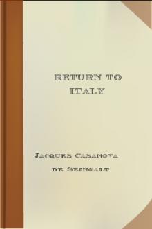 Return to Italy by Giacomo Casanova
