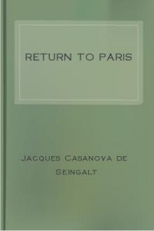 Return to Paris by Giacomo Casanova