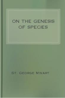 On the Genesis of Species by St. George Jackson Mivart