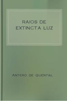 Raios de extincta luz by Antero de Quental