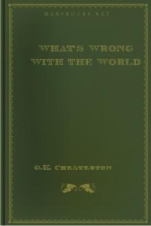 What's Wrong With The World by G. K. Chesterton