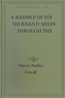 A Ramble of Six Thousand Miles through the United States of America by Simon Ansley Ferrall