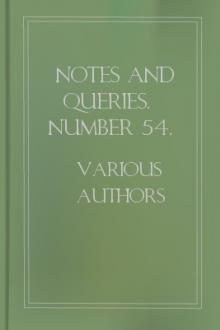 Notes and Queries, Number 54, November 9, 1850 by Various