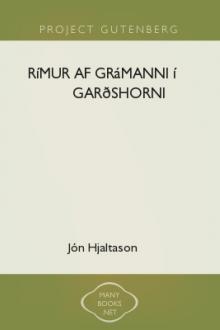 Rímur af Grámanni í Garðshorni by Jón Hjaltason