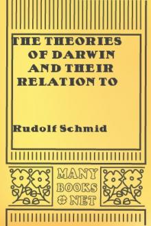 The Theories of Darwin and Their Relation to Philosophy, Religion, and Morality by Rudolf Schmid