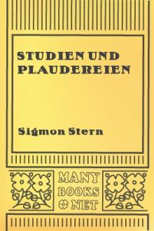 Studien und Plaudereien by Sigmon Martin Stern