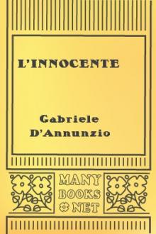 L Innocente By Gabriele D Annunzio Free Ebook