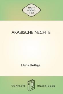 Arabische Nächte by Hans Bethge