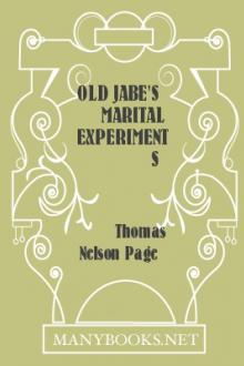 Old Jabe's Marital Experiments by Thomas Nelson Page