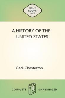 A History of the United States by Cecil Chesterton