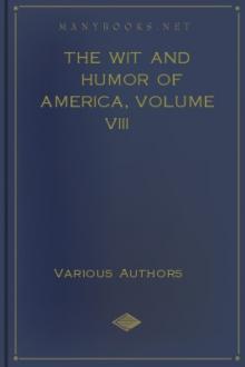 The Wit and Humor of America, Volume VIII by Unknown