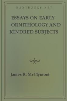 Essays on early ornithology and kindred subjects by James Roxburgh McClymont