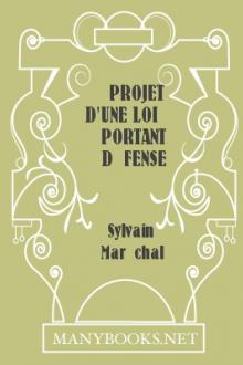 Projet d'une loi portant défense d'apprendre à lire aux femmes by Sylvain Maréchal