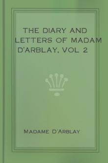 The Diary and Letters of Madam D'Arblay, vol 2 by Madame D'Arblay