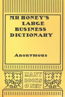 Mr Honey's Large Business Dictionary German-English by Unknown