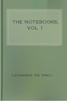 The Notebooks, vol 1 by Leonardo Da Vinci