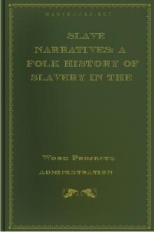 Slave Narratives: A Folk History of Slavery in the United States from Interviews with Former Slaves by Work Projects Administration