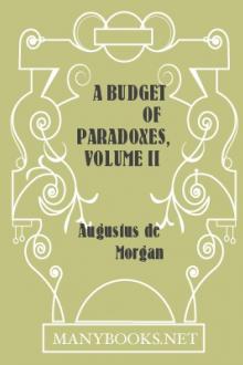 A Budget of Paradoxes, Volume II by Augustus de Morgan