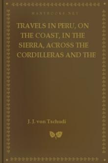 Travels in Peru, on the Coast, in the Sierra, Across the Cordilleras and the Andes, into the Primeval Forests by J. J. von Tschudi