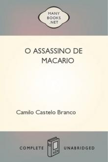 O Assassino de Macario by Camilo Castelo Branco