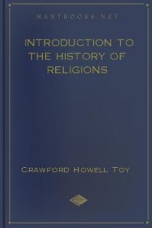 Introduction to the History of Religions by Crawford Howell Toy
