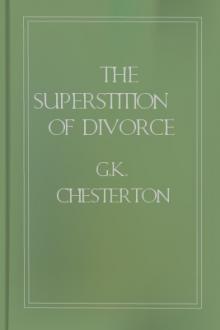 The Superstition of Divorce by G. K. Chesterton