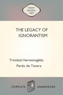 The Legacy of Ignorantism by Trinidad Hermenegildo Pardo de Tavera