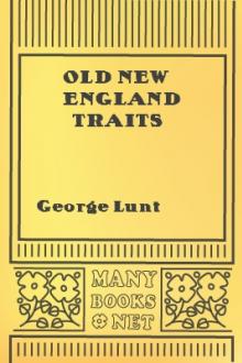 Old New England Traits by Unknown