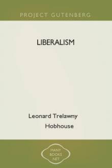 Liberalism by Leonard Trelawny Hobhouse