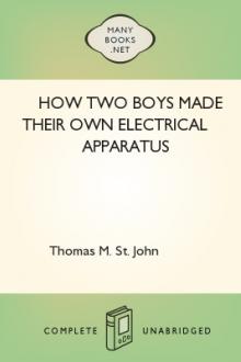 How Two Boys Made Their Own Electrical Apparatus by Thomas M. St. John
