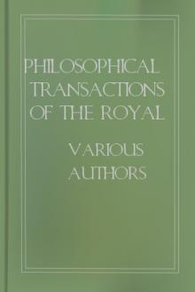 Philosophical Transactions of the Royal Society - Vol 1 - 1666 by Various