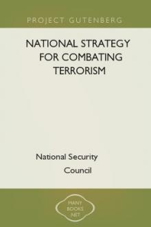 National Strategy for Combating Terrorism by U. S.