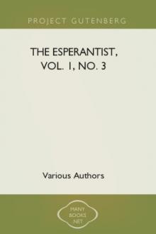 The Esperantist, Vol. 1, No. 3 by Unknown