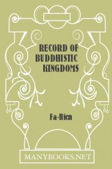 Record of Buddhistic Kingdoms by Fa-Hien