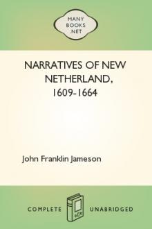 Narratives of New Netherland, 1609-1664 by Unknown