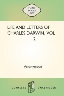 Life and Letters of Charles Darwin, vol 2 by Charles Darwin