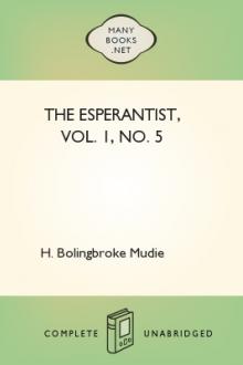 The Esperantist, Vol. 1, No. 5 by Unknown