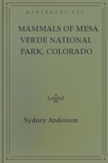 Mammals of Mesa Verde National Park, Colorado by Sydney Anderson