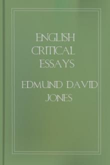 English Critical Essays by Unknown