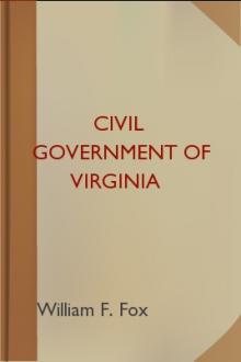 Civil Government of Virginia by William F. Fox