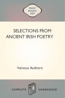 Selections from Ancient Irish Poetry by Unknown