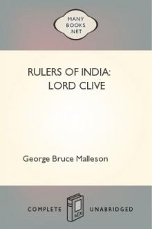 Rulers of India: Lord Clive by George Bruce Malleson