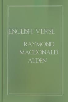 English Verse by Raymond MacDonald Alden