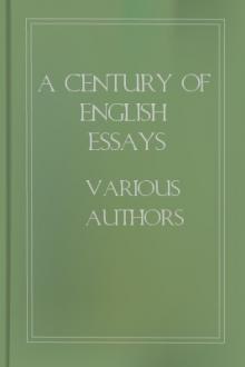 A Century of English Essays by Unknown