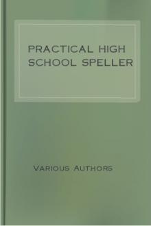 Practical High School Speller by Unknown
