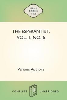 The Esperantist, Vol. 1, No. 6 by Unknown