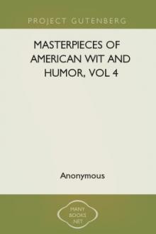 Masterpieces of American Wit and Humor, vol 4 by Unknown